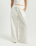 White Linen Pant