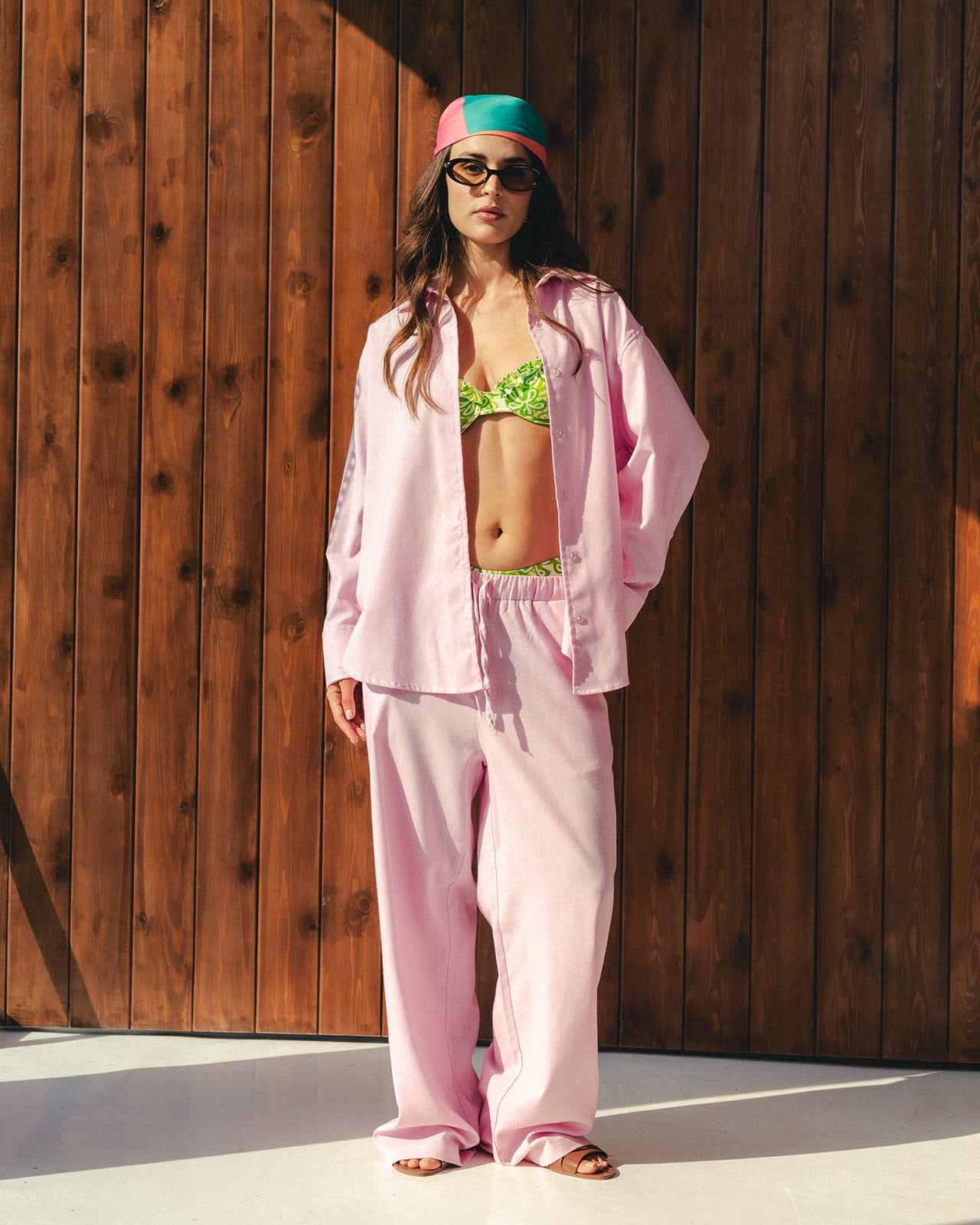 Linen Pink Shirt